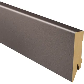 Sockelleiste MDF K80 Anthrazit 75 mm x 18 mm x 2600 mm