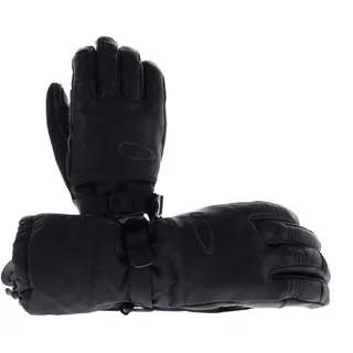 OAKLEY Ellipse Goatskin Gauntlet Gloves Handschuhe-Schwarz-S