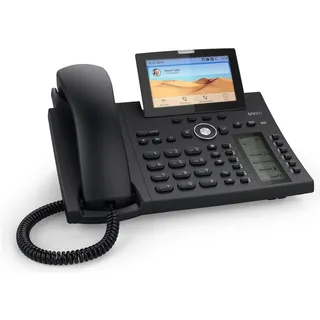 Snom D385 Telefon, Schwarz