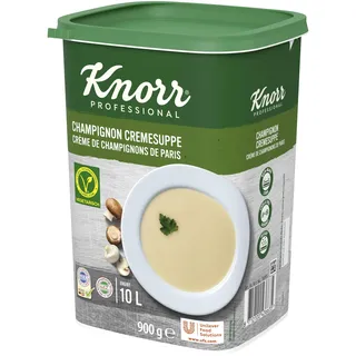 Knorr Champignon Cremesuppe Trockenmischung (cremiger, runder Champignongeschmack) 1er Pack (1 x 900 g)