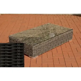 Lounge-Tisch Ariano 100 x 50 (Farbe: schwarz) - Schwarz