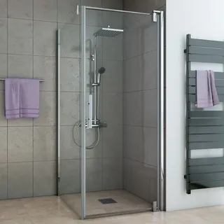 Breuer Dusch-Seitenwand links 90 x 196,8 cm Klarglas