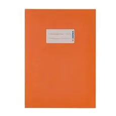 HERMA Heftumschlag glatt orange Papier DIN A5