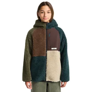 Element Outdoorjacke ELEMENT "Wolfe Sherpa", Kinder, Gr. 14(155-164cm), multicolor, Obermaterial: 100% Polyester., Jacken Outdoorjacke