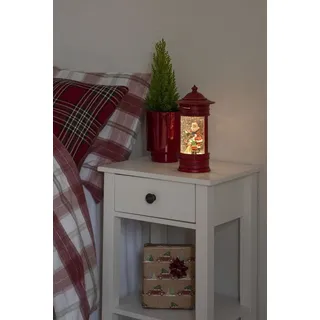 Konstsmide LED Laterne Weihnachtsdeko rot