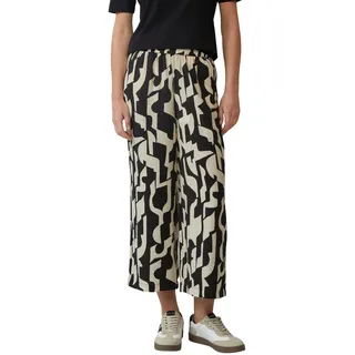 s.Oliver Strukturierte Culotte mit Elastikbund und Eingrifftaschen