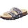 Fussbettpantoffel Blau/Mehrfarbig 29