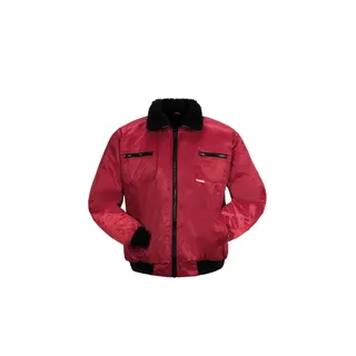 Planam 0338064 Piloten Jacke "Gletscher", rot, Größe 64