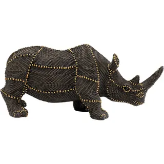 Kare Deko Figur Rhino Rivets Pearls, 26cm