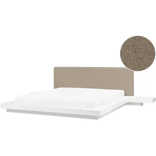 Beliani 180 x 200 cm Beige