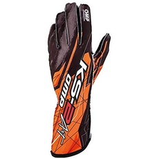 OMP KS-2 Art Handschuhe Schwarz/Orange Größe M