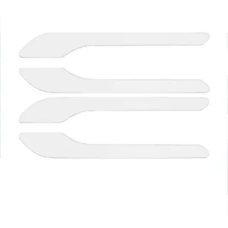 INF 4-teilige kratzfeste Türgriff-Schutzaufkleber für Tesla Model 3/Y Transparent