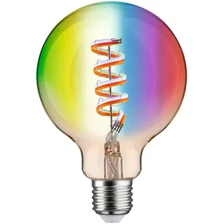 Paulmann LED Globe G95 29160 6,3W E27 470 lm RGBW+ dimmbar Gold 1 St.