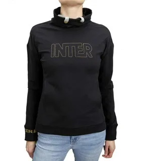 Inter Offer Sweatshirt mit hohem Kragen, Damen, Damen, Jacke, INTFE865, Schwarz, XS
