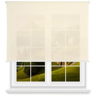 Wellhome Polyester Lichtdurchlässiger Rollo 180 X 160 Cm - Beige - One Size