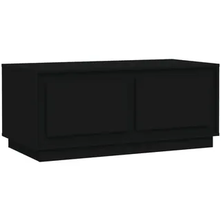 vidaXL Couchtisch Schwarz 102x50x44 cm Holzwerkstoff - Schwarz