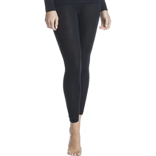 Sangora Damen Woll-Damen Lange Unterhose, Schwarz, M EU