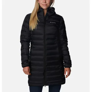 Columbia Lake 22 II Down Long Hooded Jacket Schwarz 36