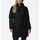 Down Long Hooded Jacket Schwarz 36
