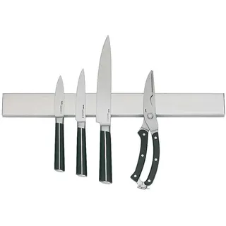 Kela Messer Magnetleiste 36 x 5 x 1,5 cm PLAN, Edelstahl Messeraufbewahrung, Werkzeughalter Messerhalter magnetisch, silber matt