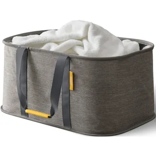 Joseph Joseph Hold-All faltbarer 35L Wäschekorb grau