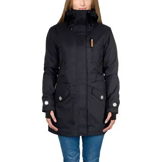 berydale leichter Damen Übergangsparka, wasser- und winddicht, atmungsaktiv, ungefüttert, Funktionsjacke für Frühjahr bis Herbst