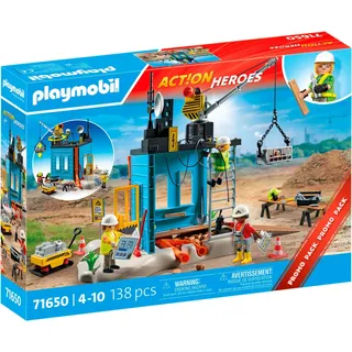 Playmobil Action Heroes Baustelle (71650)