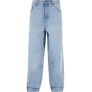 URBAN CLASSICS Heavy Ounce Baggy Fit Jeans New Light Blue Washed 38
