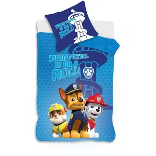 Paw Patrol Baby Bettwäsche 100 x 135 cm 100% Baumwolle