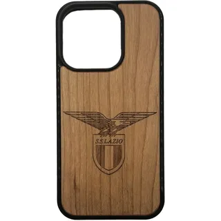 Iconic Puzzles - offizielle Lazio-Holzhülle, 100% nachhaltiges Holz, kompatibel mit iPhone 13, widerstandsfähig, Geschenkidee