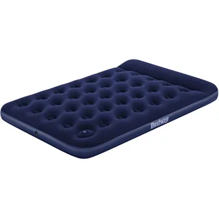 BESTWAY Doppelte Luftmatratze Mit Eingebauter Fußpumpe - Blue - 191x137x28 cm