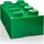 Aufbewahrungskiste LEGO STORAGE BRICK 8 50 x 18 cm 1-tlg. grün