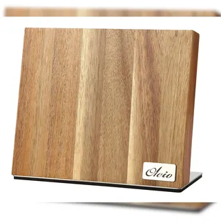 OLEIO Magnet-Messerhalter unbestückt Holz