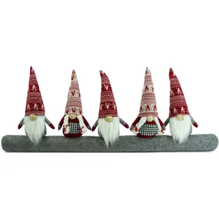 NOOR LIVING Zugluftstopper »Weihnachtsdeko« extra dicke Rolle, rot