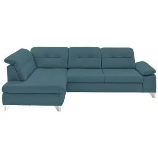 Beldomo Speed ECKSOFA Blau - 309x211 cm