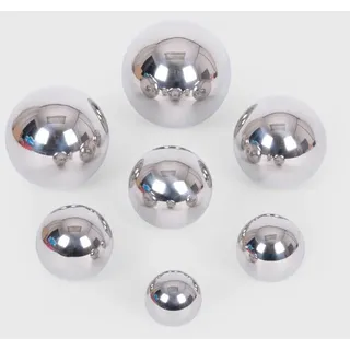 TickiT Sensorische Spiegelbälle mit Geräusch - Reflektierendes Spielzeug - Silber