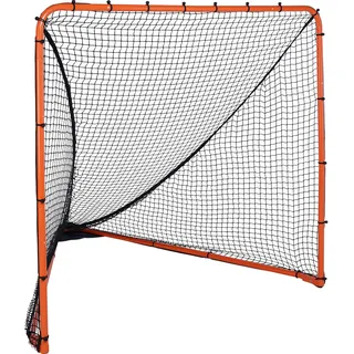 Vevor Lacrosse-Tor, 6' x 6' Lacrosse-Netz, faltbare tragbare Hinterhof-Lacrosse-Trainingsausrüstung, Stahlrahmen-Trainingsnetz, schnell und einfach aufzubauendes Lacrosse-Tor, perfekt für das Training