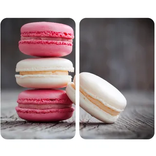 Wenko Macarons Herdabdeckplatte 2 St.