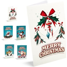 UNICEF Weihnachtskarten, 10 Stück, Frohe Weihnachten