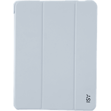 ISY Book Cover ICT-2000-BL für Apple iPad Air 10.9", Blau; Schutzhülle