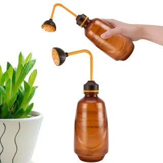 Klein Gießbrause Ballbrause 450ml,Gießball Brause,Sprüher,Mini Gießkanne für Anzucht,Pflanzen,Bonsai,Empfindliche Stecklinge,Samen