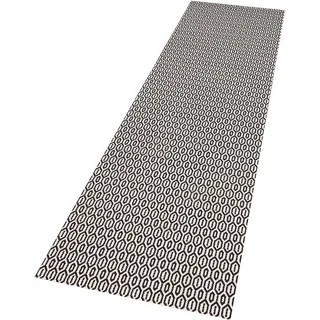 NORTHRUGS Teppich »Coin«, rechteckig, 8 mm Höhe, In-& Outdoor, Wetterfest, Balkon, Sisal-Optik, Wohnzimmer, Läufer, schwarz