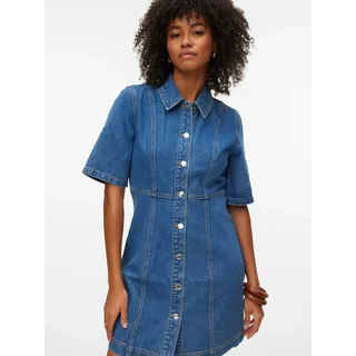 Vero Moda Jeanskleid Kurz Blau M