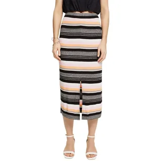 ESPRIT Damen 024ee1d301 Rock, Schwarz, L EU