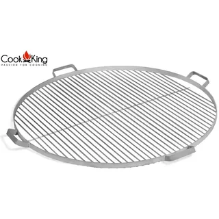 Grillrost mit 4 Griffen aus Edelstahl Ø 70 cm rost für Feuerschalen Grillgitter