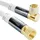 4K Koaxialkabel F-Stecker 10