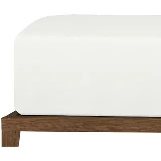 SCHIESSER Spannbettlaken Jersey 180 x 200 cm weiß