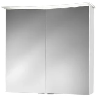 jokey Spiegelschrank »Lightbend« weiß, 75 cm Breite, weiß