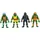 Teenage Mutant Ninja Turtles Actionfiguren 4er-Pack Stump Wrestling Turtles 18 cm