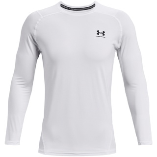 Under Armour Herren UA HG Armour Fitted LS, langärmliges Funktionsshirt, schnelltrocknendes Langarmshirt